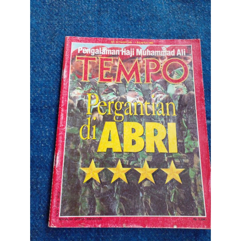 majalah Tempo  1 agustus 1992    r