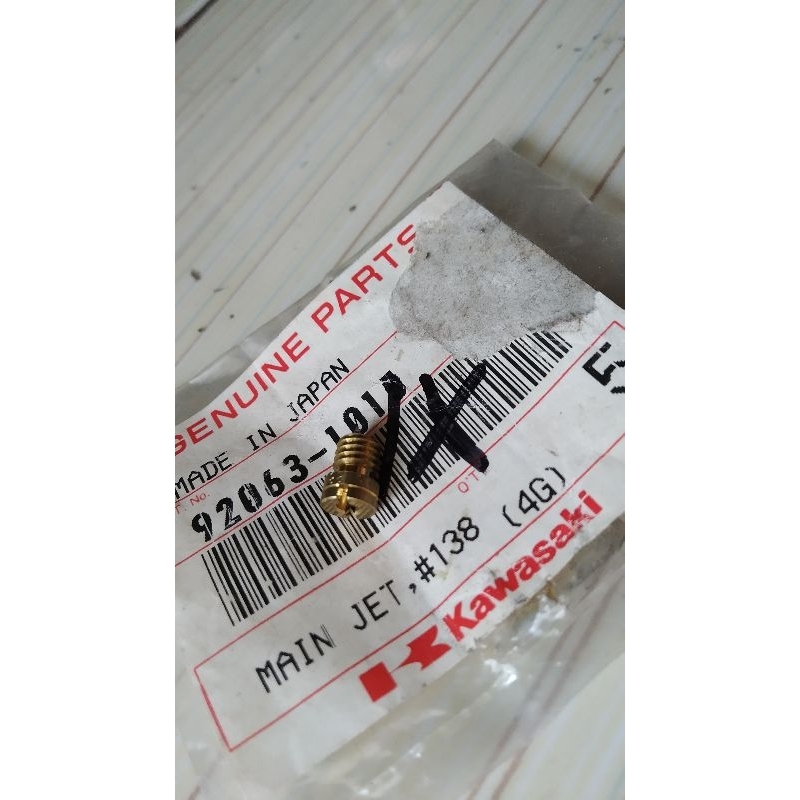 Mainjet carburator main jet spuyer karburator kawasaki ninja r ss 138 Original