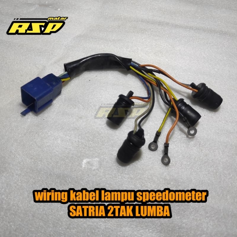 soket kabel lampu speedometer spedometer spidometer suzuki satria 2 tak lumba