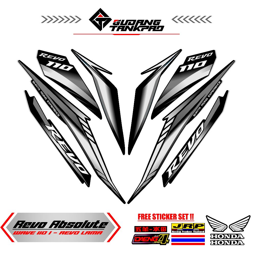 STIKER STRIPING LIS REVO ABSOLUT MTF 1 / STRIPING SET BODI REVO / STIKER REVO / REVO ABSOLUT / REVO 