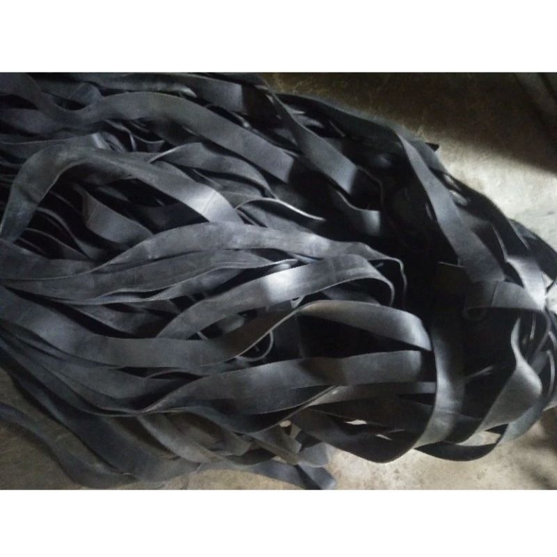 Tali Ucus , Karet Tali Kuat Elastis Dari Bekas Ban Dalam