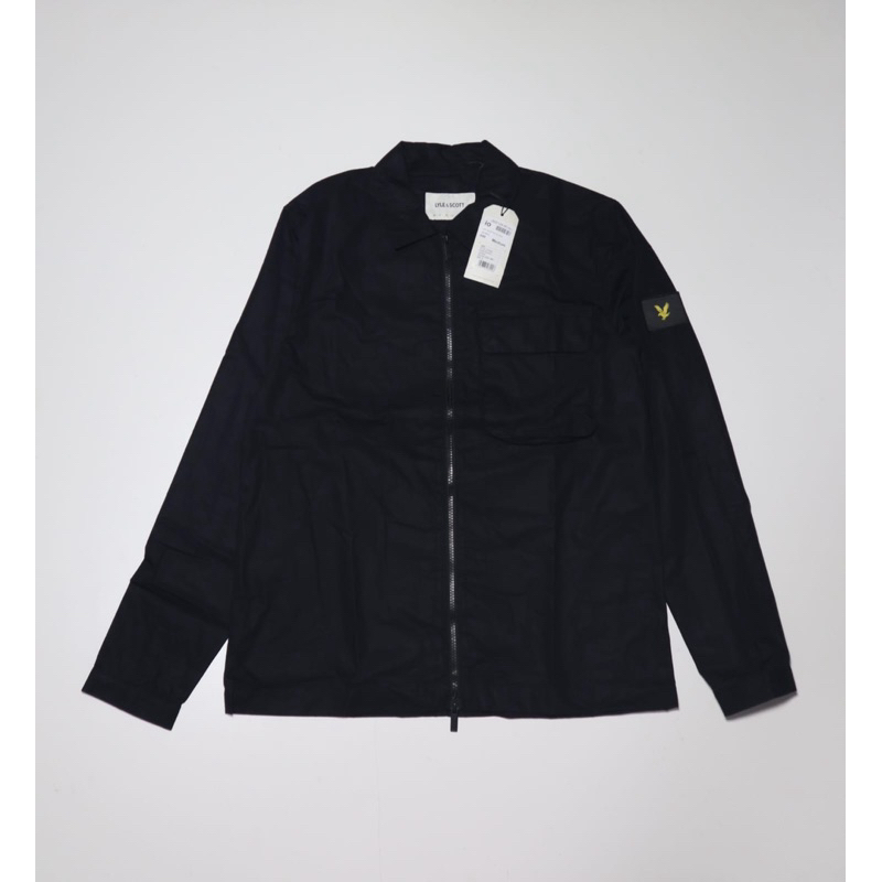split pembayaran Lyle and Scott Pocket Overshirt black