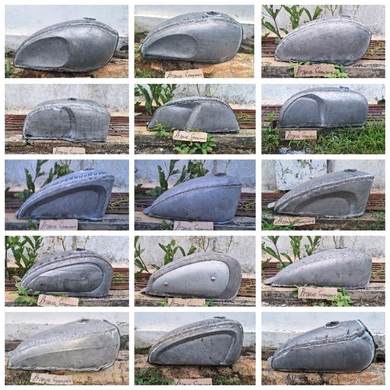 Tangki Japstyle mentah tangki bahan motor custom