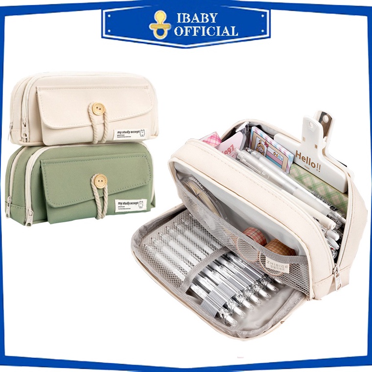 

KODE P68Q Pencil Cases Large Capacity Pencil Bag Pouch Holder Box for Girls Office Student Stationery Organizer School Supplies