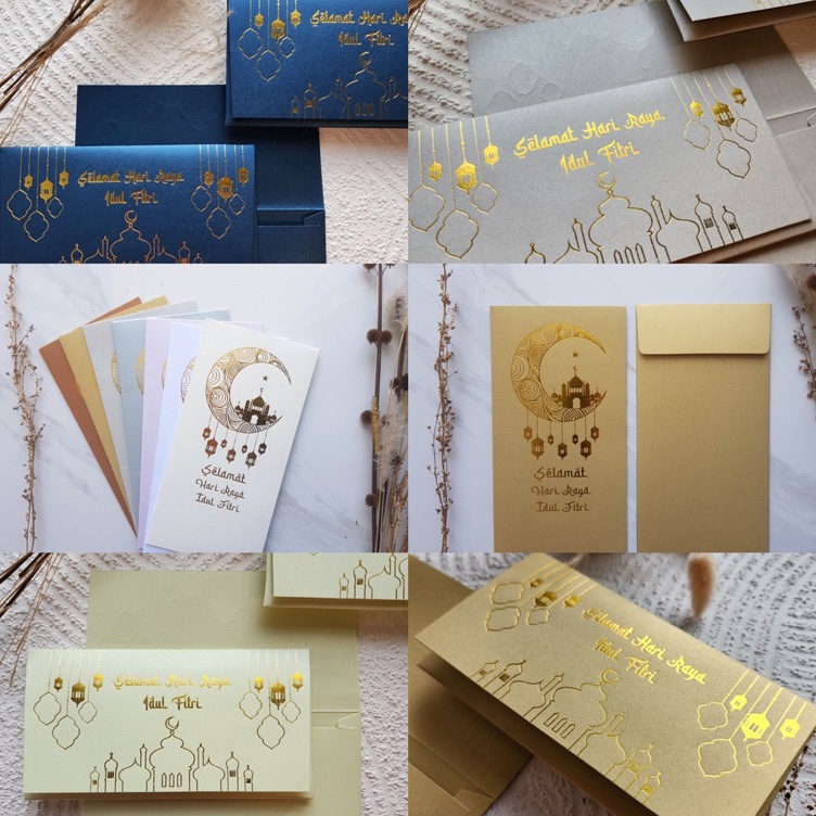 

Produk Keren PREMIUM JUMBO AMPLOP LEBARAN THR IDUL FITRI EID MUBARAK GLOSSY GOLD UKIR EMBOSS ANGPAO UANG MEWAH