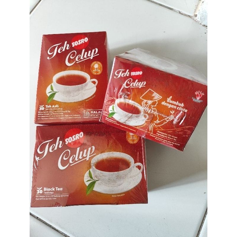 

Sosro Teh Celup isi 30 Tea Bags