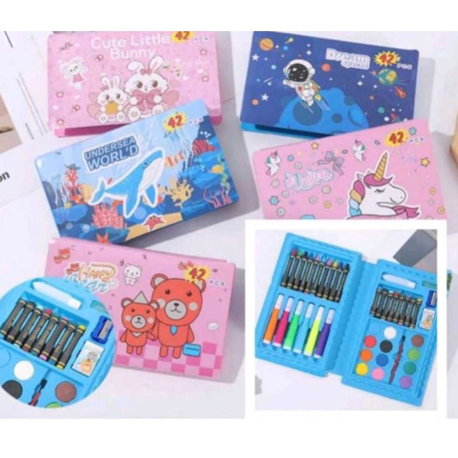 

Langsung Order Crayon Art Set 42 Pcs Alat Lukis Mewarnai Anak KarakterPensil Warna Alat Menggambar Anak Set 42pcs Pensil Warna Set STY11