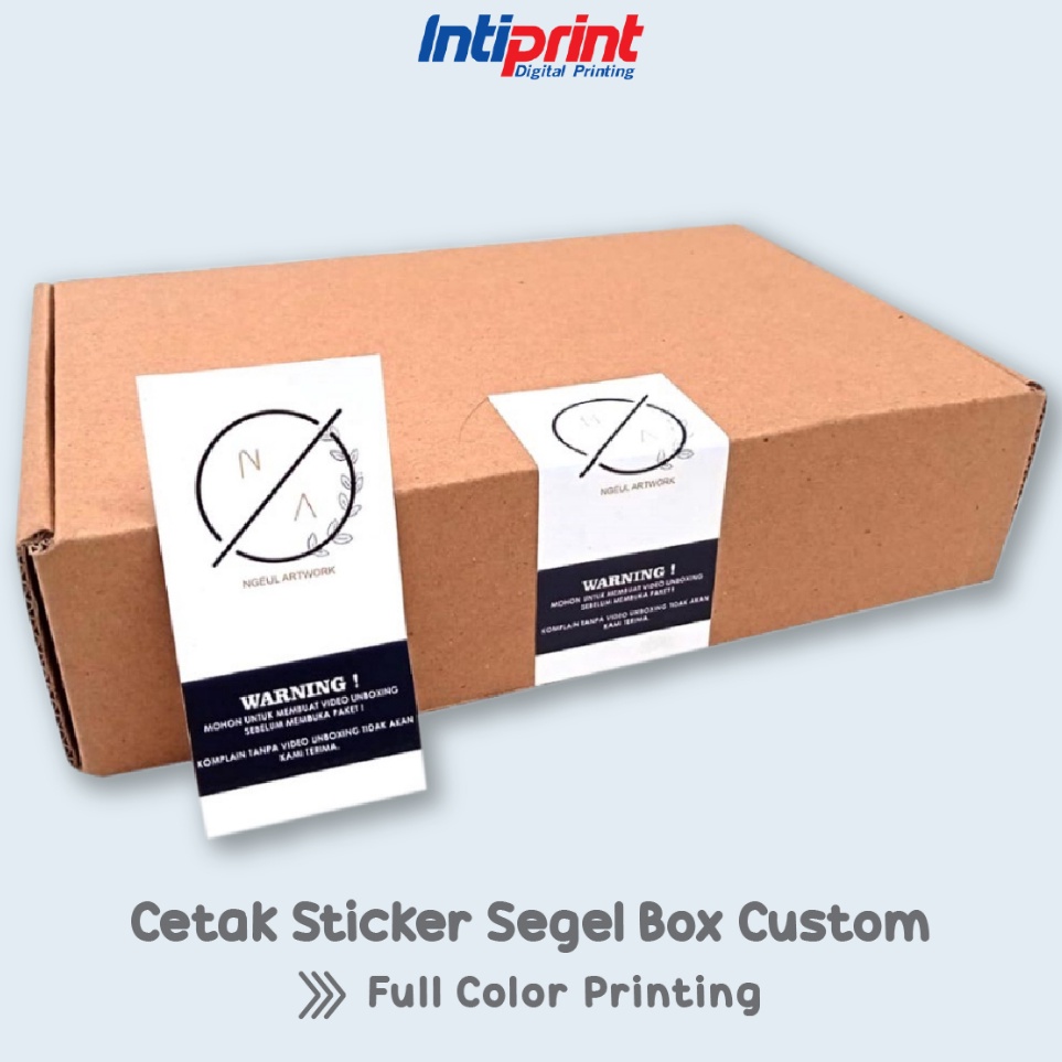 

Diskon Pembelian Cetak sticker segel paket box Custom sticker segel kemasan hampers