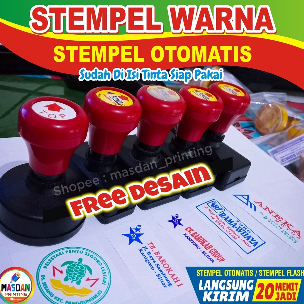 

KODE R9M2 STEMPEL FLASH STEMPEL CUSTOM STEMPEL OTOMATIS STEMPEL TTD