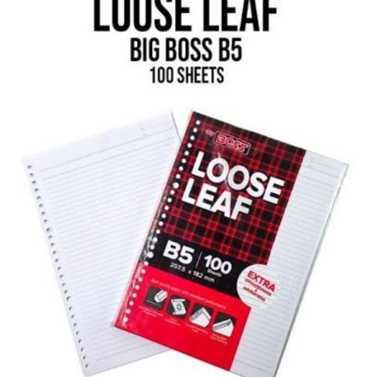 

Dijamin Irit Loose Leaf B5 1 Lembar