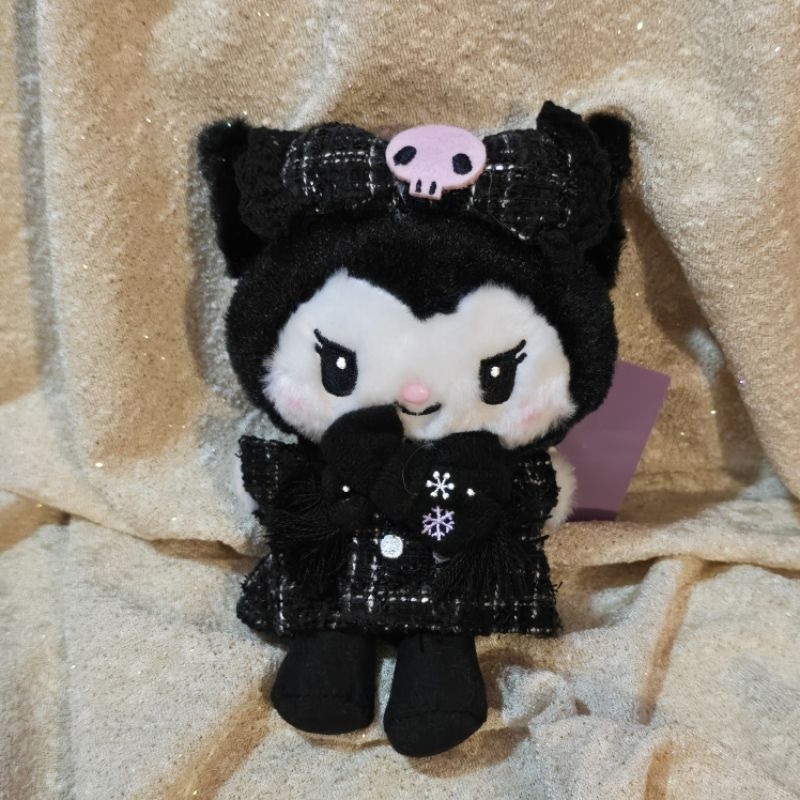 KUROMI KEYCHAIN PLUSH IN WINTER SERIES 2023 by SANRIO JAPAN [READY]