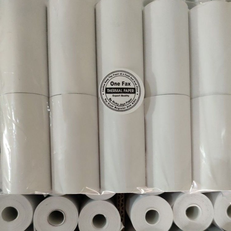 

Borong Terkini Kertas Struk Kasir Thermal Roll Edc 58mm x 3mm Non Poil