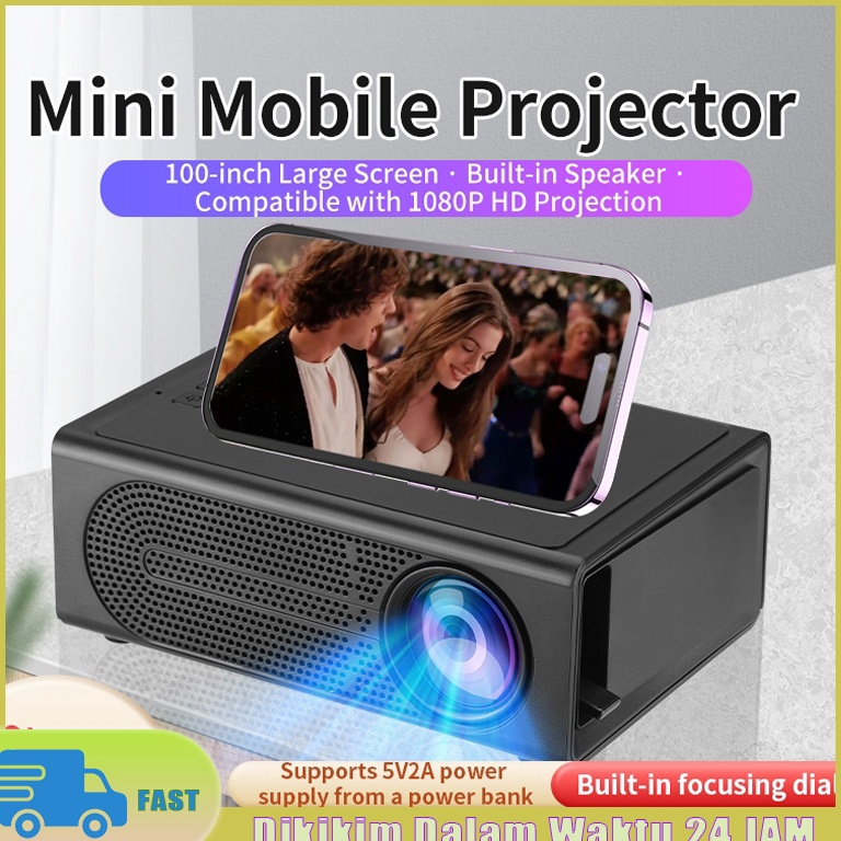 Terbaru M2 Proyektor Mini lcd proyektor mini led projector mini layar proyektor portable