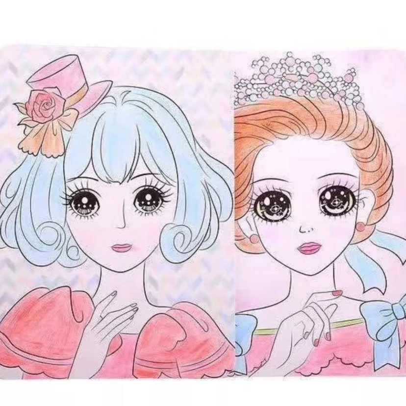 

Serbu Stock EM Make Up Painting Mainan Edukasi Mewarnai Princess Coloring Book