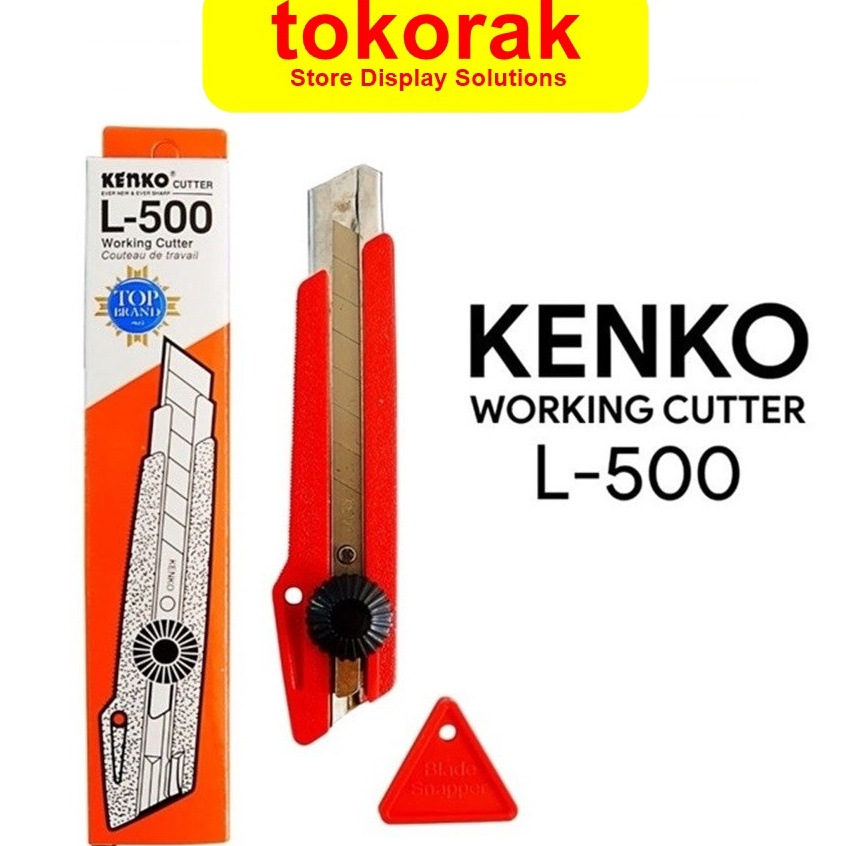 

Paling Populer CUTTER KENKO L 5 BESAR ALAT PEMOTONG PISAU ATK