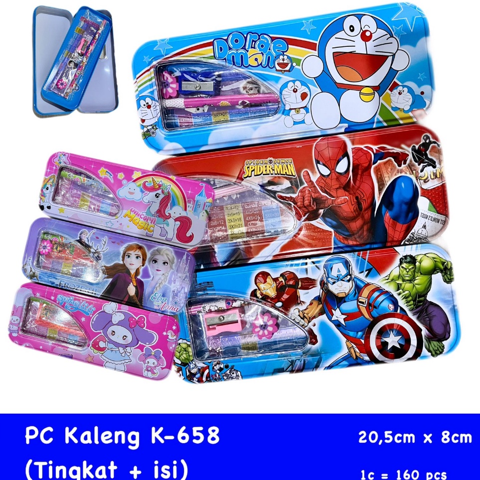 

Super Promosi K658 Pensil Case Kaleng