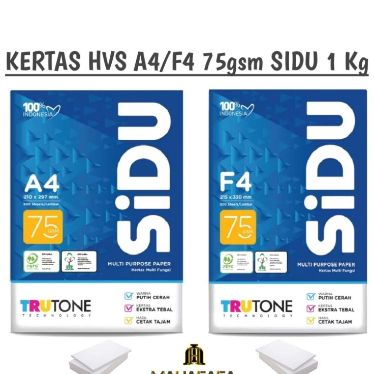 

Murah Luar Biasa KERTAS A4F4 75GSM 1 KG SIDU Sinar Dunia