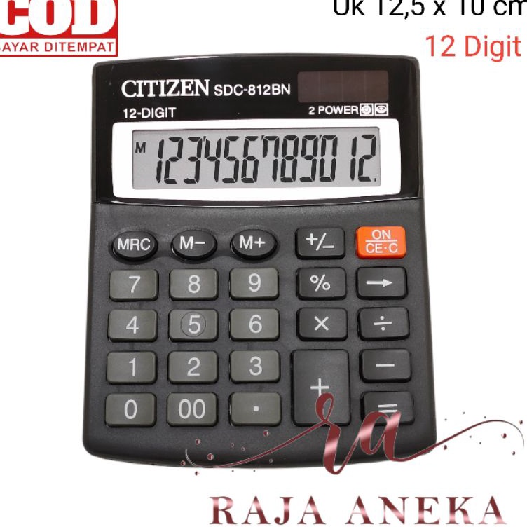 

Diskon Untung KALKULATOR 12 DIGIT ANGKA MERK CITIZEN TYPE SDC812 BN Citizen SDC812BN 12 Digit SDC812BN 12 Digit 2 Power Kalkulator CT 812BN