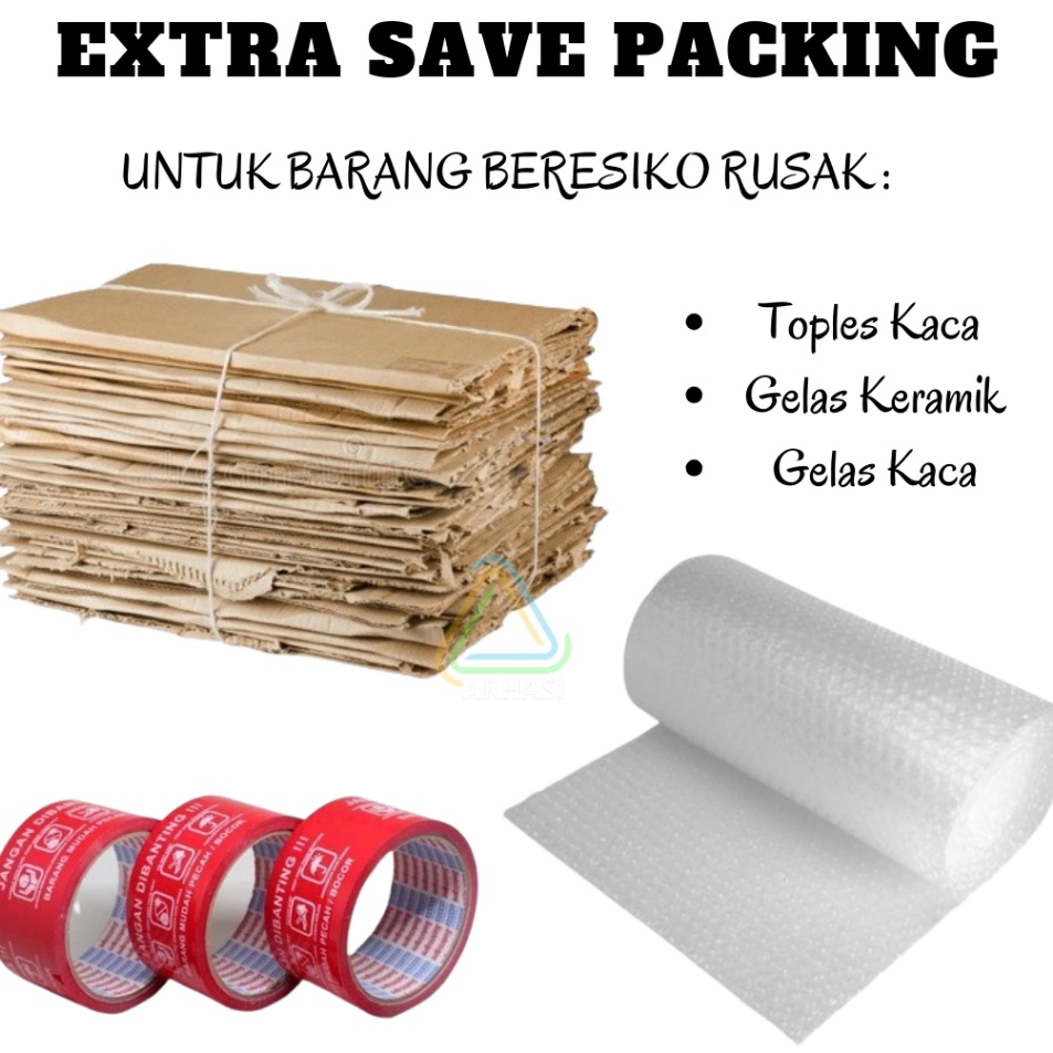 

Laku Keras Extra Safe Packing Bubble Wrap Kardus Stiker Fragile MOHON BACA DESKRIPSI DENGAN TELITI