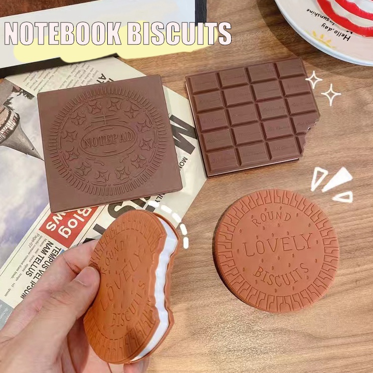 

Kejar Diskon Notebook Mini Motif Lucu Biskuit Cokelat Isi 8 Lembar Buku Catatan
