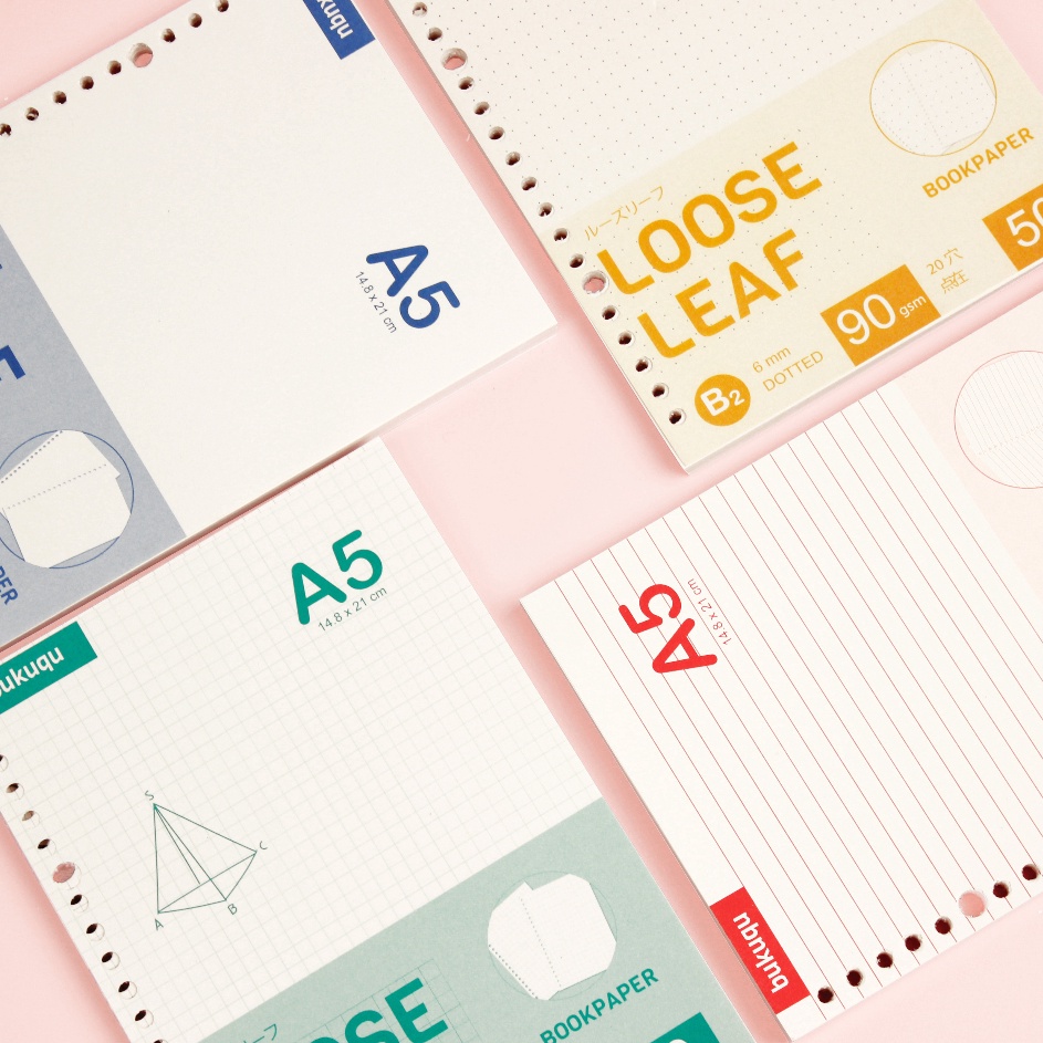 

Serba Baru Loose Leaf A5 Bookpaper Kertas File