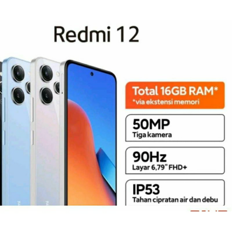 redmi 12 ram 8/256