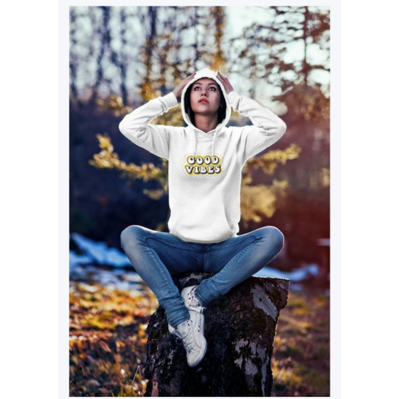 Sweater Hoodie Good Vibes