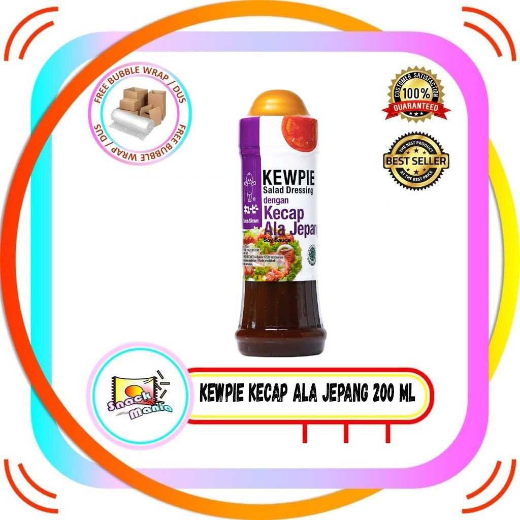 

Kewpie Salad Dressing Kecap Ala Jepang 200 ml