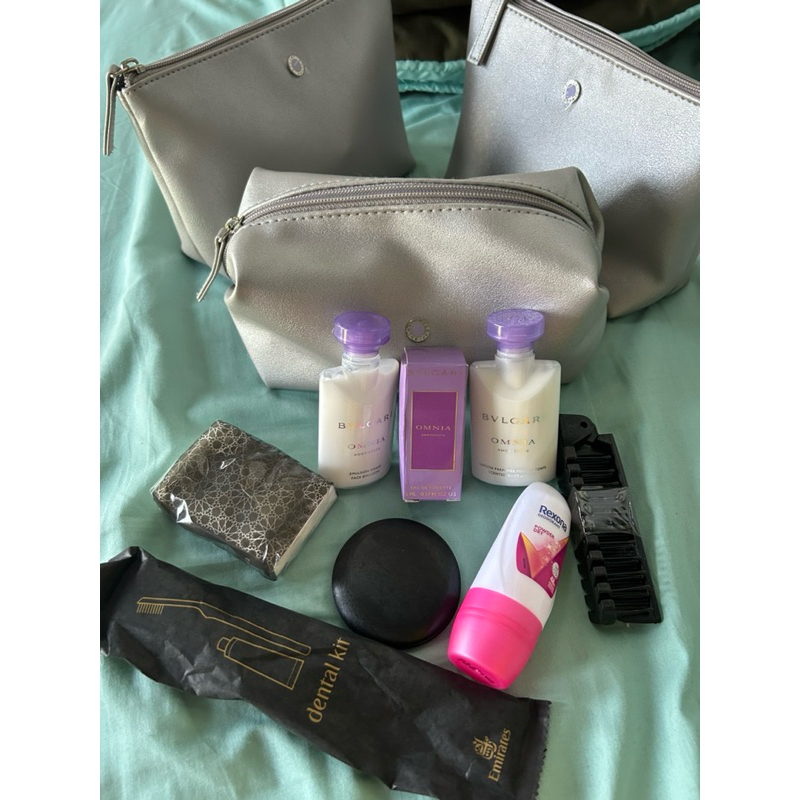 Bvlgari Emirates Cosmetic Pouch
