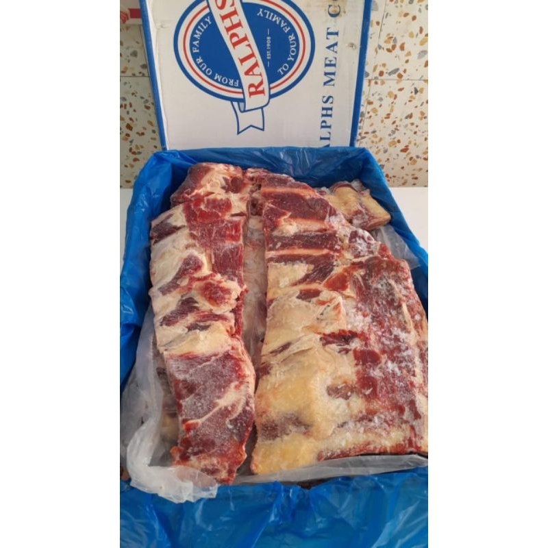 

back ribs iga sapi iga conro 1kg / daging sapi iga konro