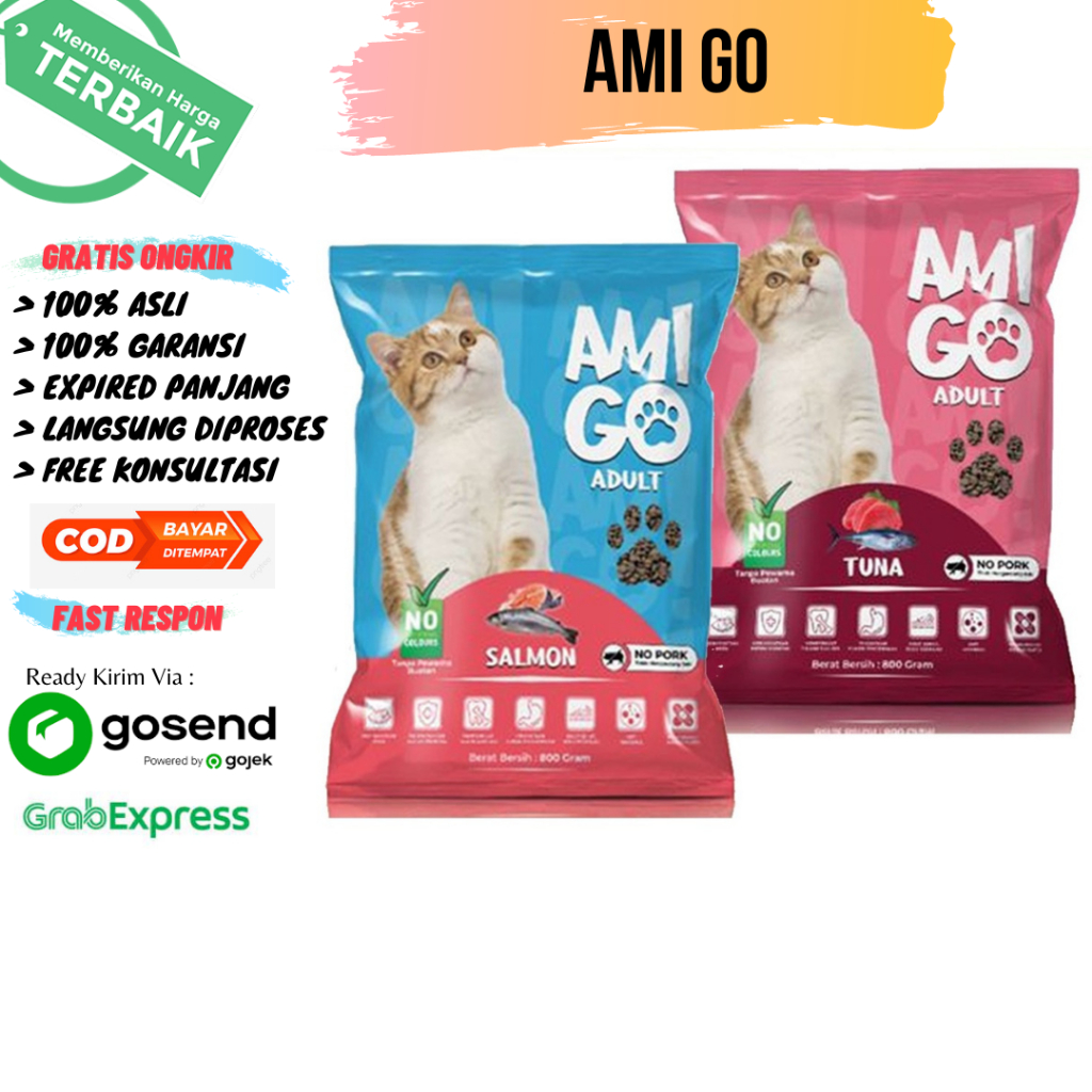 

Nycyta Home Amigo Cat Premium Cats Food Makanan Kucing