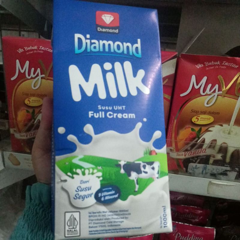 

Susu Diamond UHT 1 liter