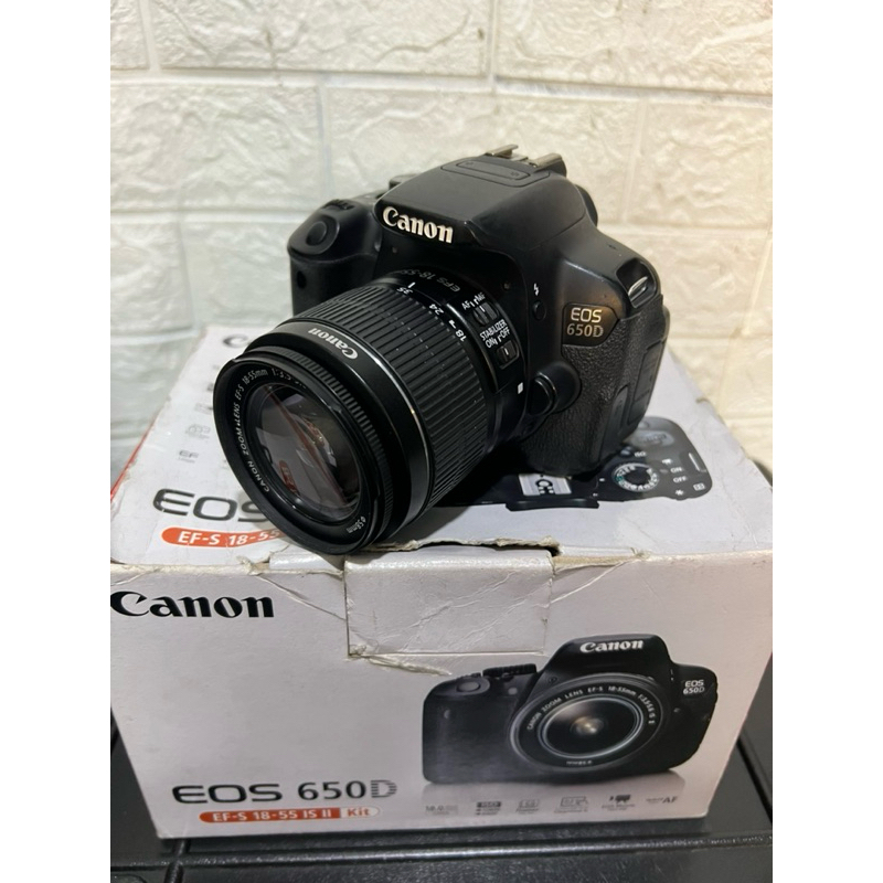 Kamera DSLR Canon 650D Murah Second Lengkap