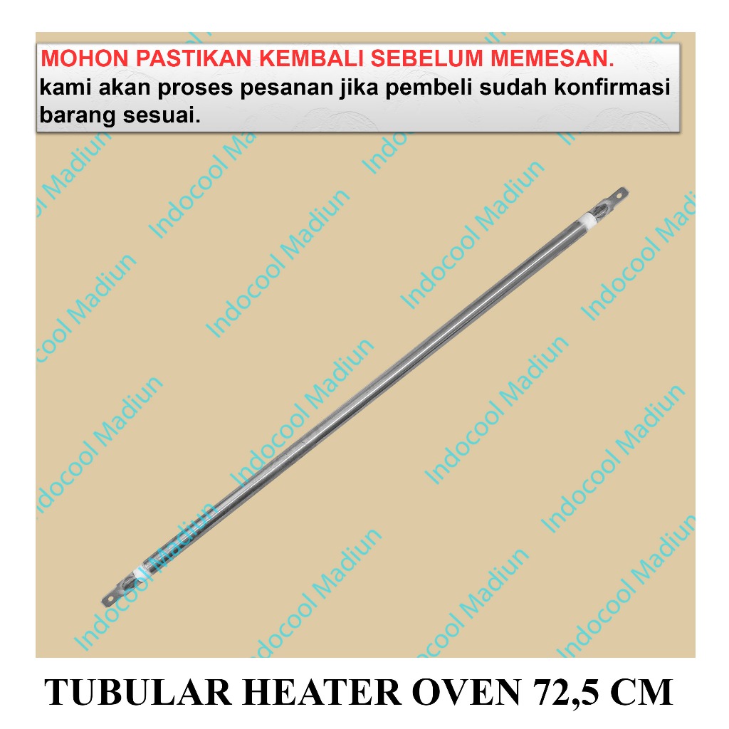 THO725 ELEMENT HEATER PEMANAS MICROWAVE/OVEN / PEMANAS OVEN LURUS  / TUBULAR HEATER OVEN 72,5 CM