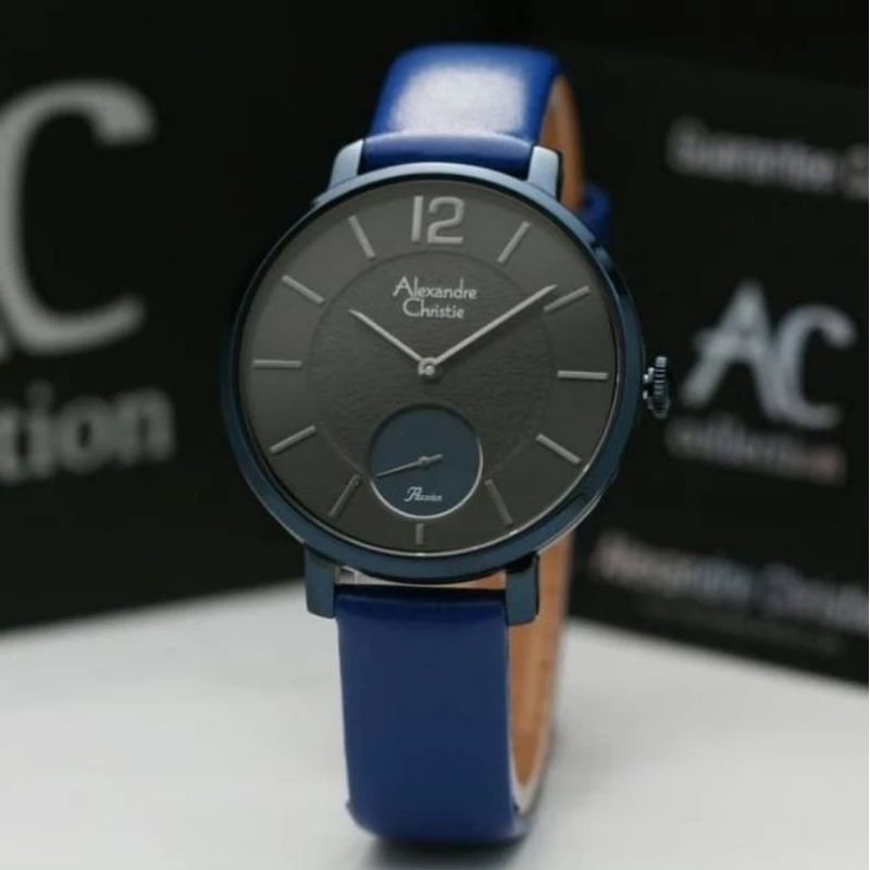 jam tangan cewek Alexandre Christie ac 8590 kulit