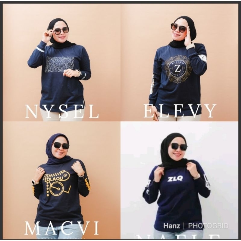Kaos ZOLAQU Original Terbaru _Navy Series_