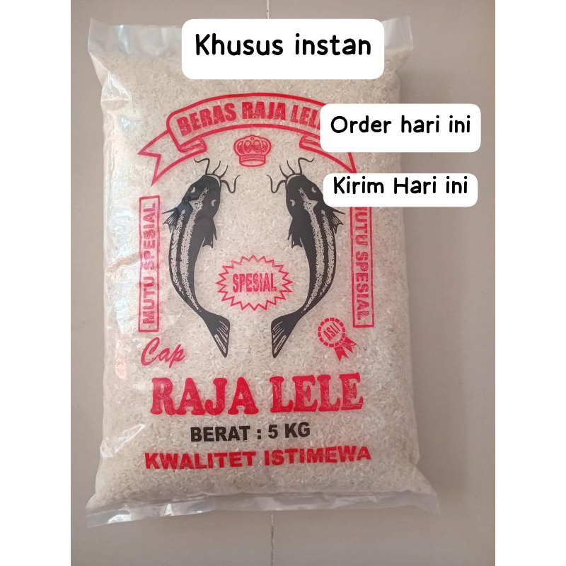 

Beras Raja lele kemasan 5kg