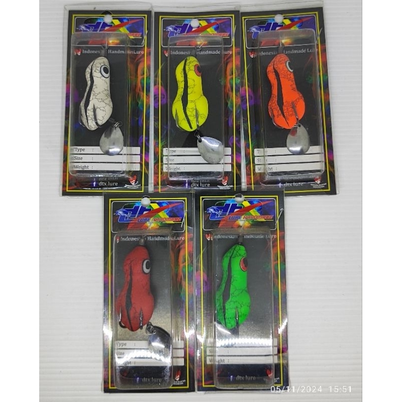 Softfrog cicak tenggelam DTX lure 4,5cm