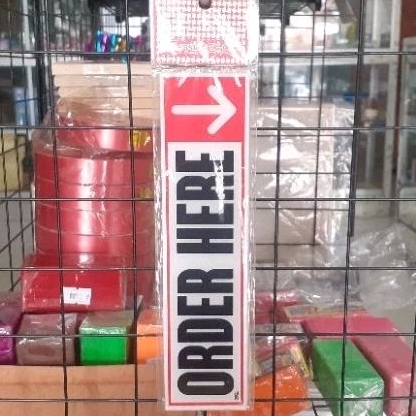 

Acrylic Sign ORDER HERE 5cm x 20cm. tanda akrilik