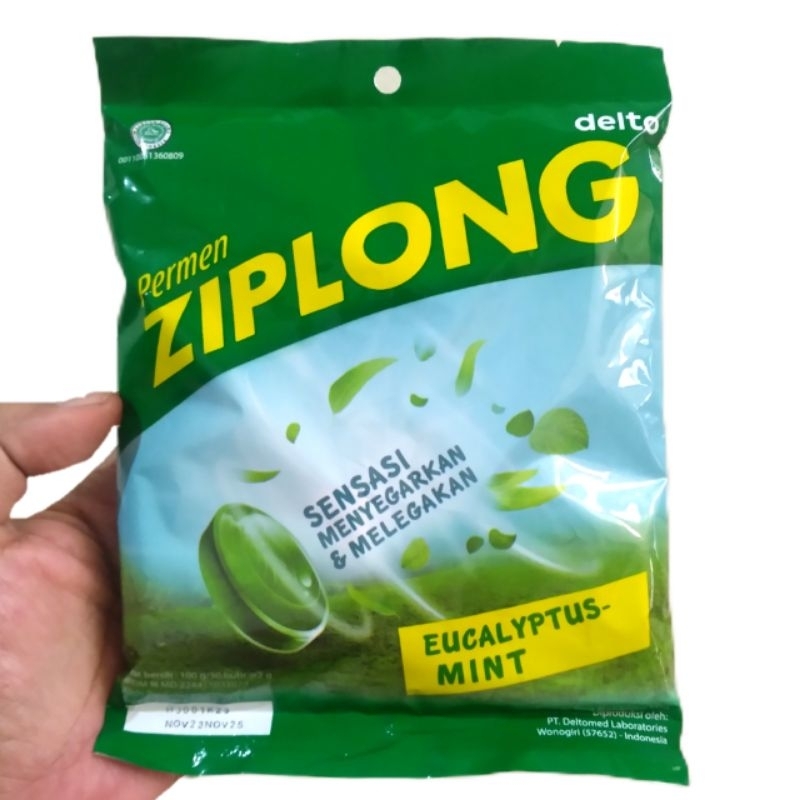 

Permen Ziplong 1pack isi 50pcs Eucalyptus Mint