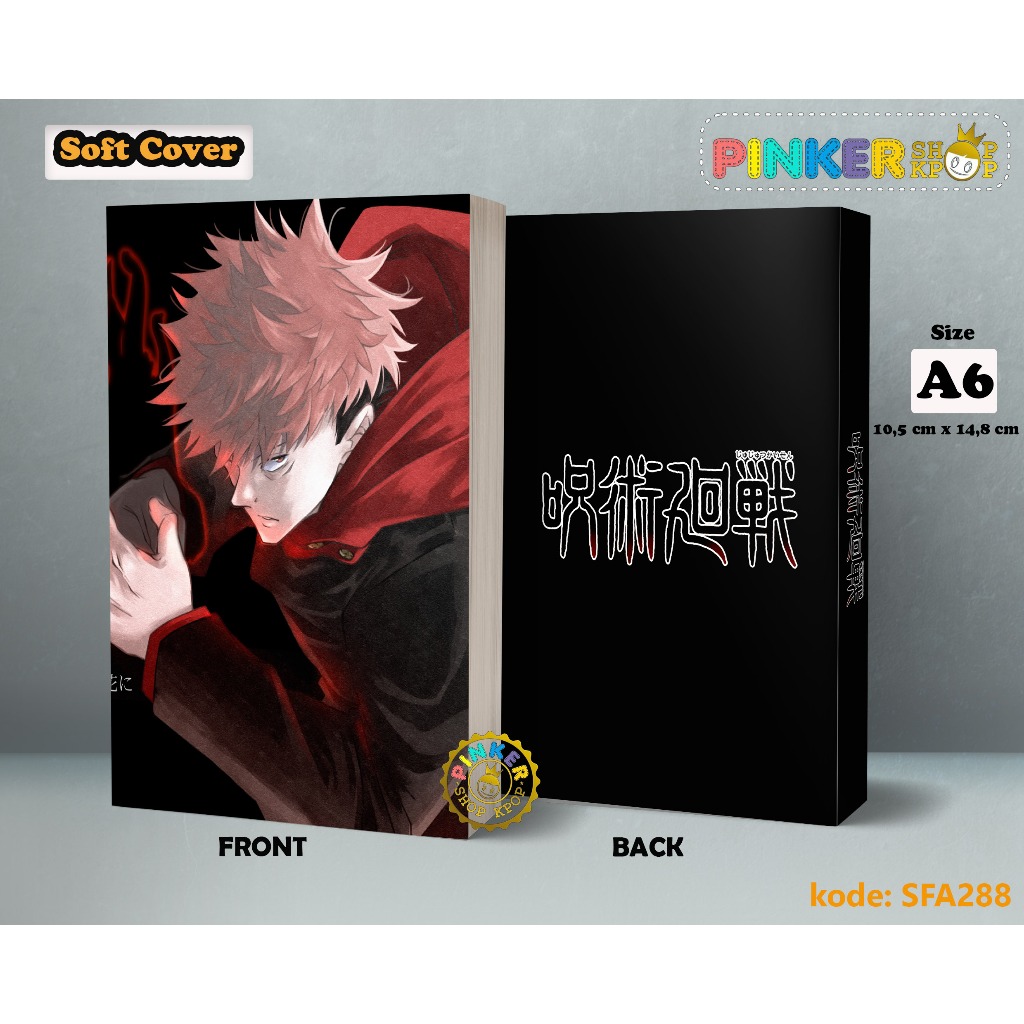 

(SFA288) Pocket Note Anime JUJUTSU KAISEN Softcover