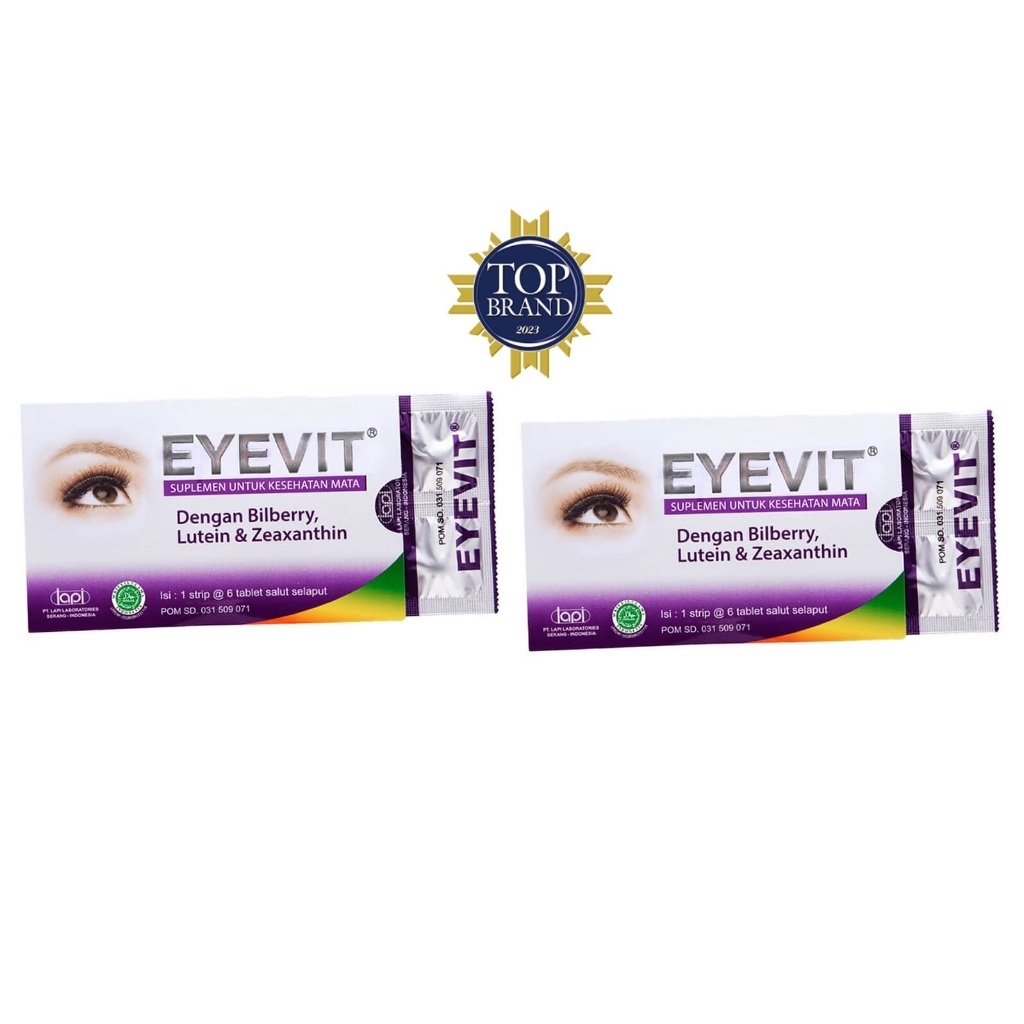 Eyevit Tablet / Vitamin Mata Dewasa - Suplemen Kesehatan Mata Dewasa