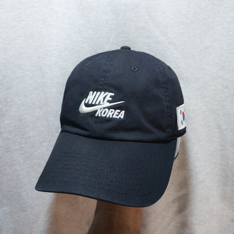 topi cap NIKE HERITAGE86 KOREA black original RARE ITEM