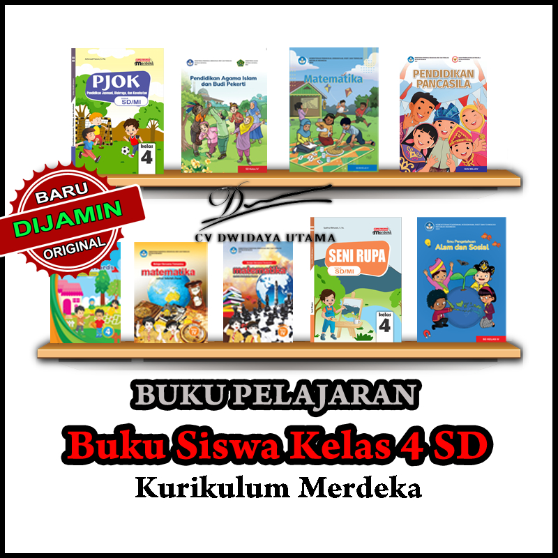 Buku Pelajaran Kelas 4 SD - Kurikulum Merdeka