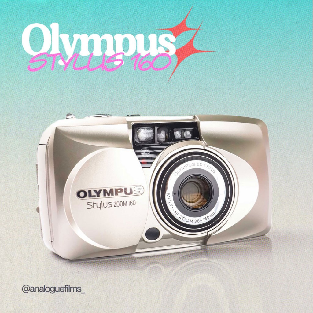 Kamera Analog Olympus MJU Stylus 160 Mulus Normal