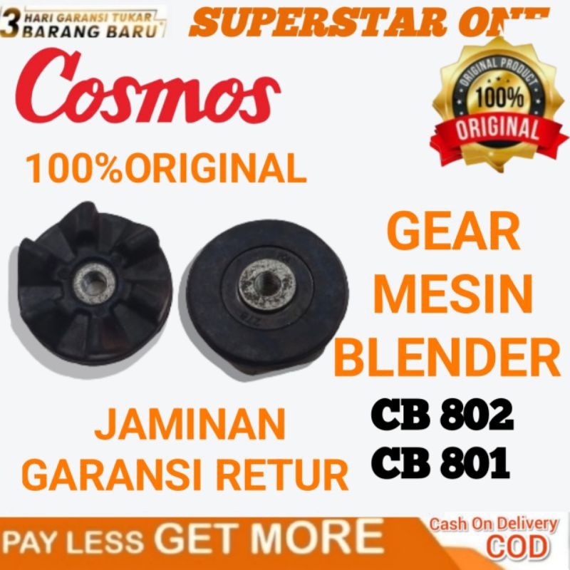 Gigi Karet Blender Cosmos CB802-Gear Konektor Cosmos CB 801 CB 802-Gigi 6 Blender
