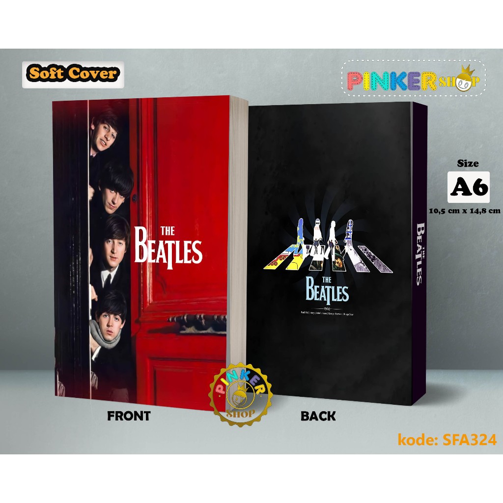 

(SFA324) Pocket Note Band The beatles Softcover