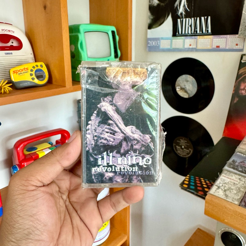 Kaset Pita / Tape / Walkman Ill Nino Revolution Segel NOS Original 100% Berfungsi / Tested Indonesia