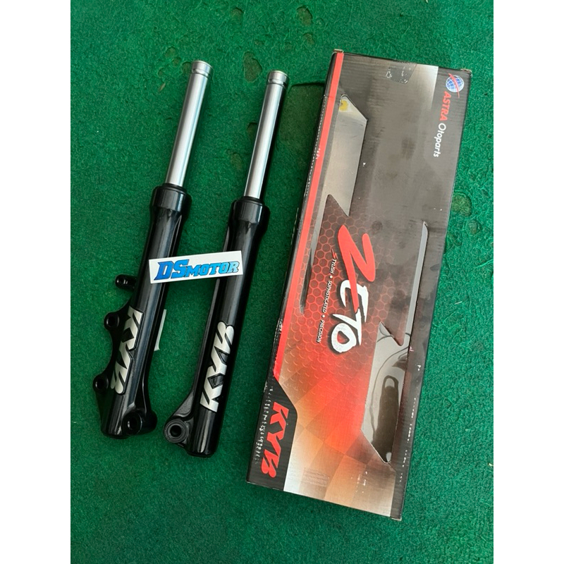 shock depan shockbreaker depan KYB yamaha JupiterZ FizR Mio MioJ smile Sporty hitam black assy KYB z