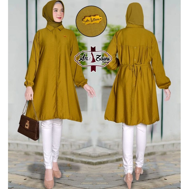 TUNIK RAYON KEKINIAN | BAJU ATASAN WANITA RAYON TWILL // ATASAN JUMBO RAYON TWILL